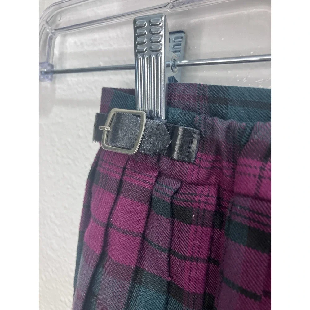Glen Appin Scotland Tartan Kilt Youth Size Age 4 Years Red Green Kids Childrens